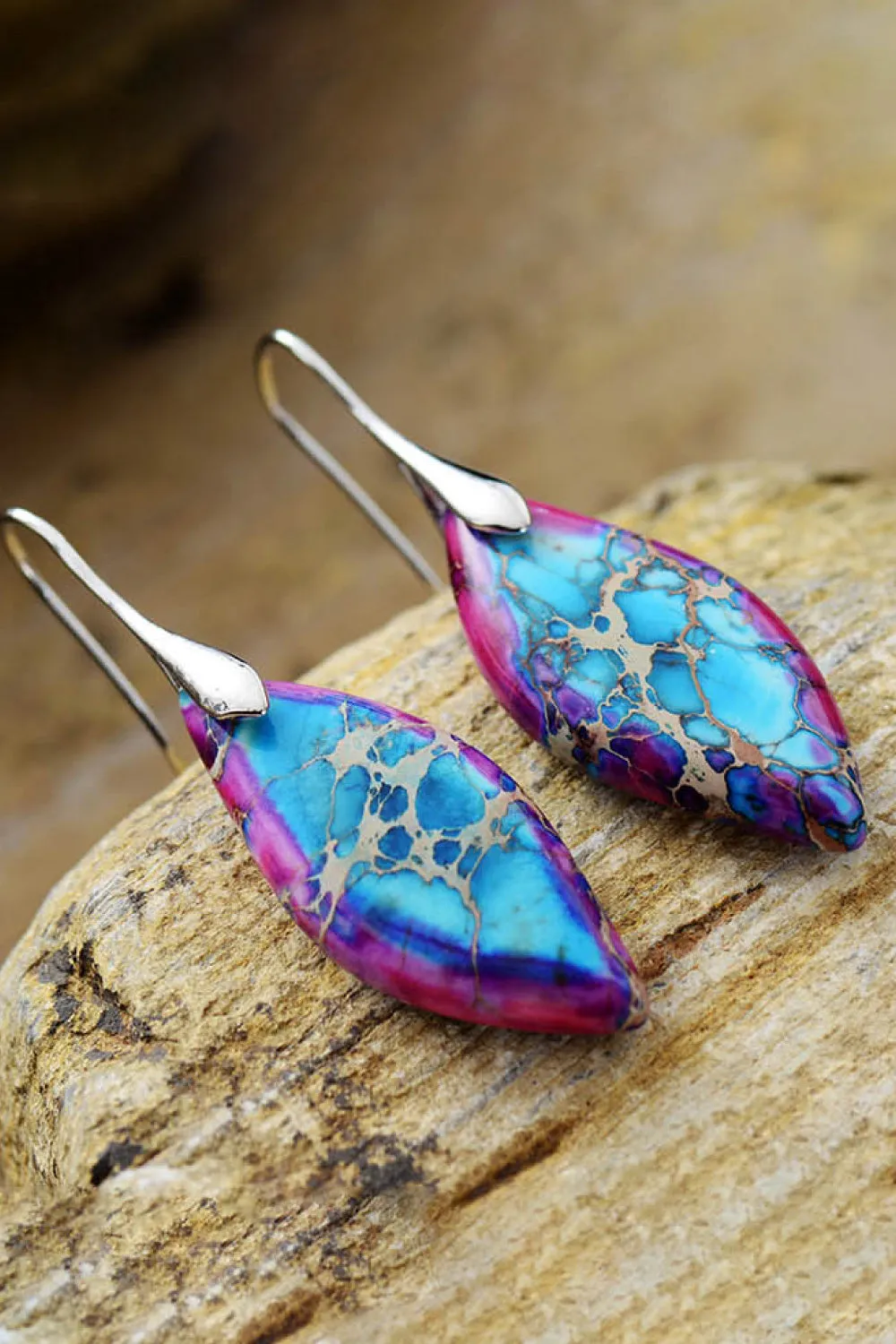 Color Pop Stone Earrings