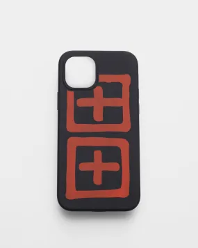 CROSS BOX IPHONE COVER 12 PRO BLACK/RED