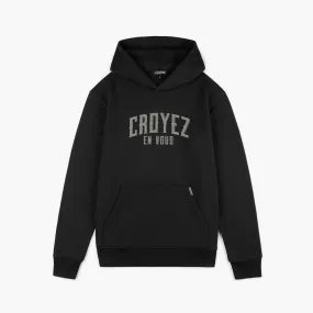 CROYEZ GOTHIC HOODIE - BLACK/LIGHT ARMY