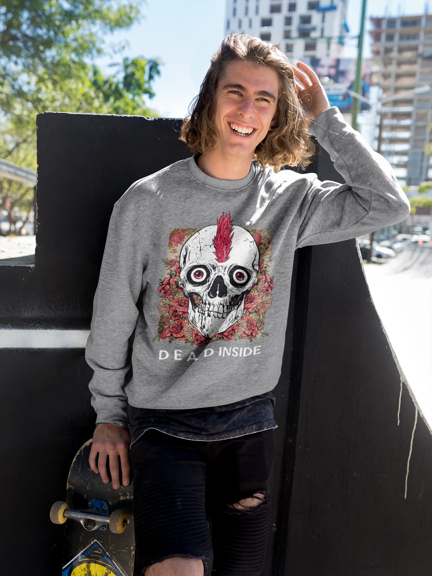 Dead Inside HD Crewneck Sweatshirt