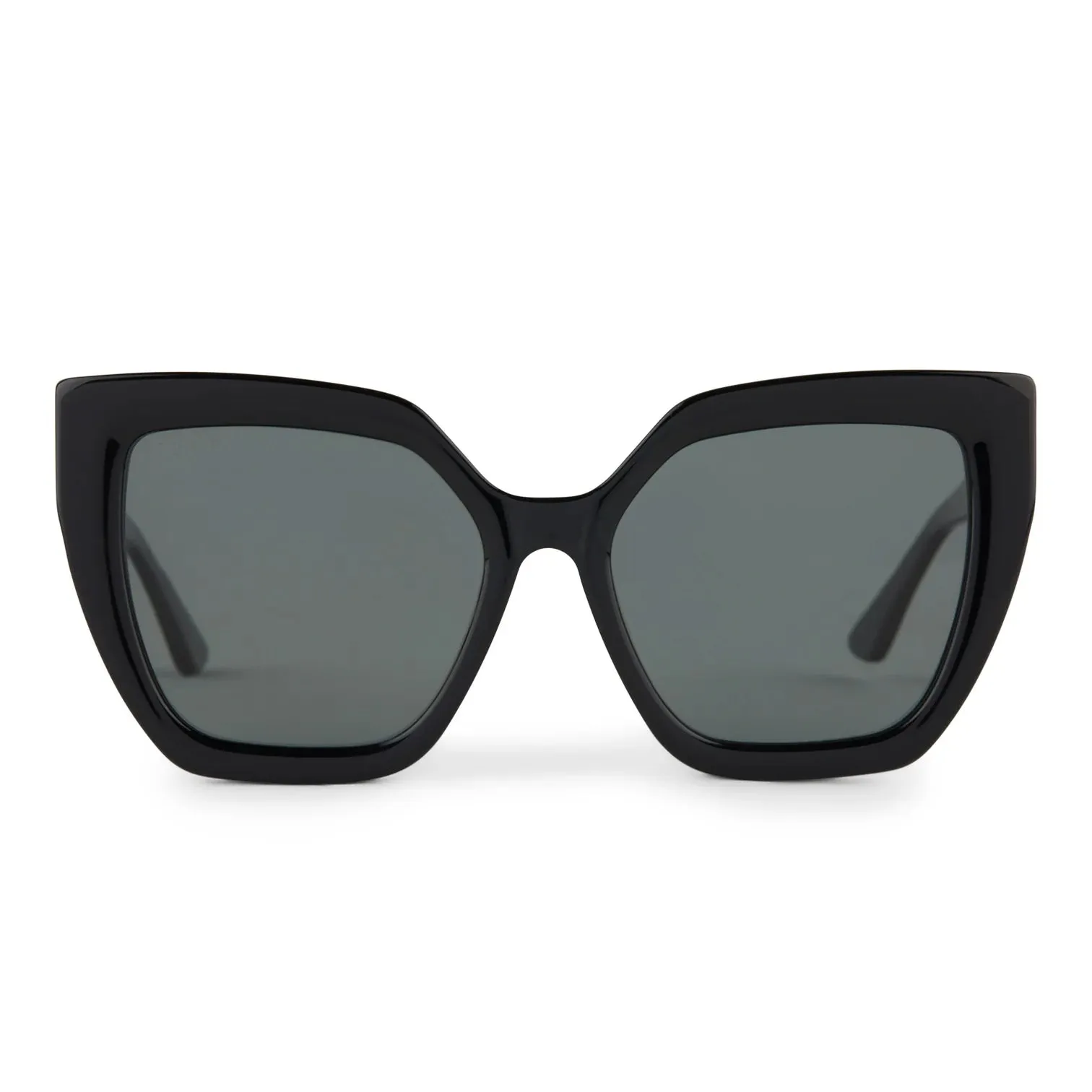 Diff Eyewear Blaire Black   Grey Polarized Sunglasses