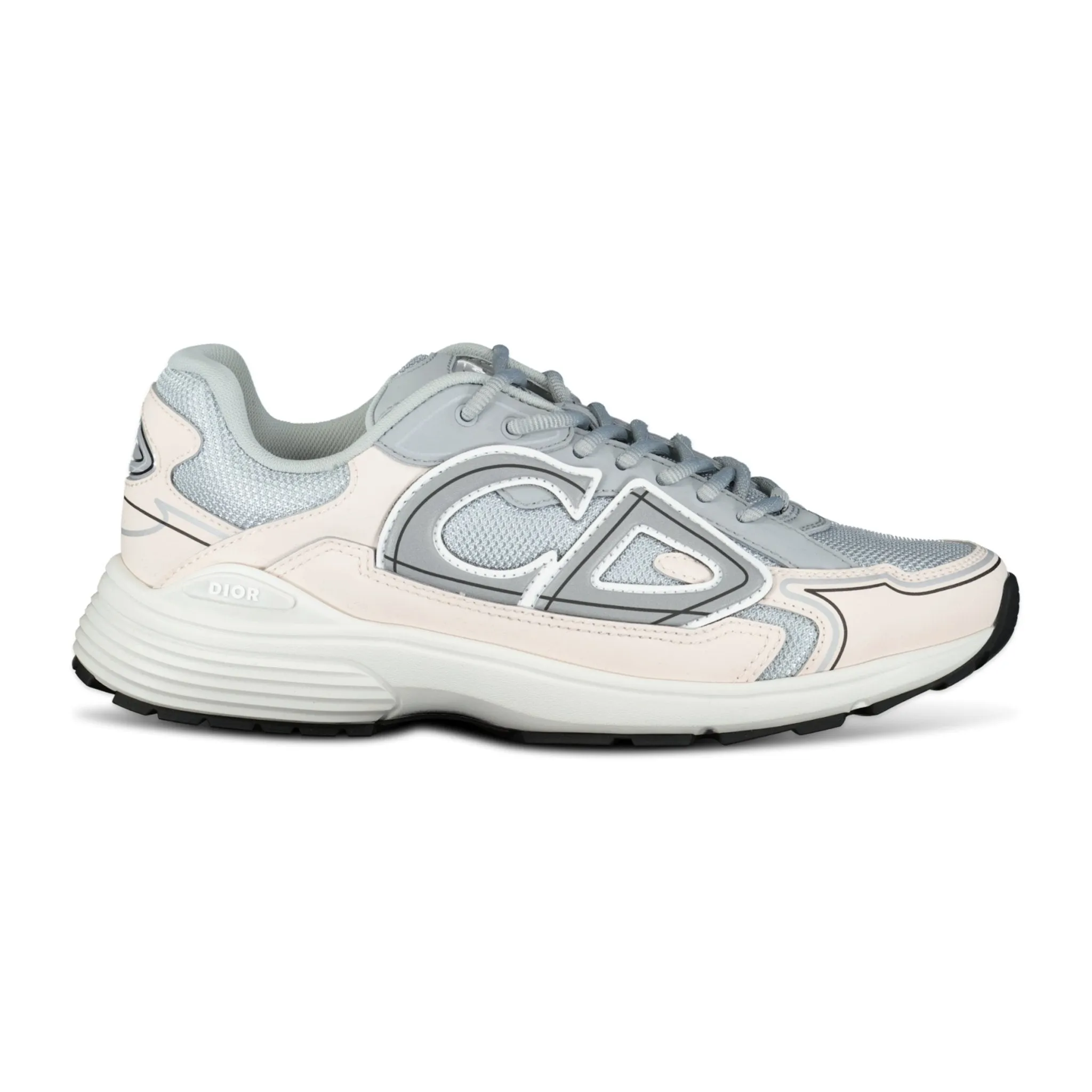 DIOR B30 MESH TRAINER ELEPHANT GREY