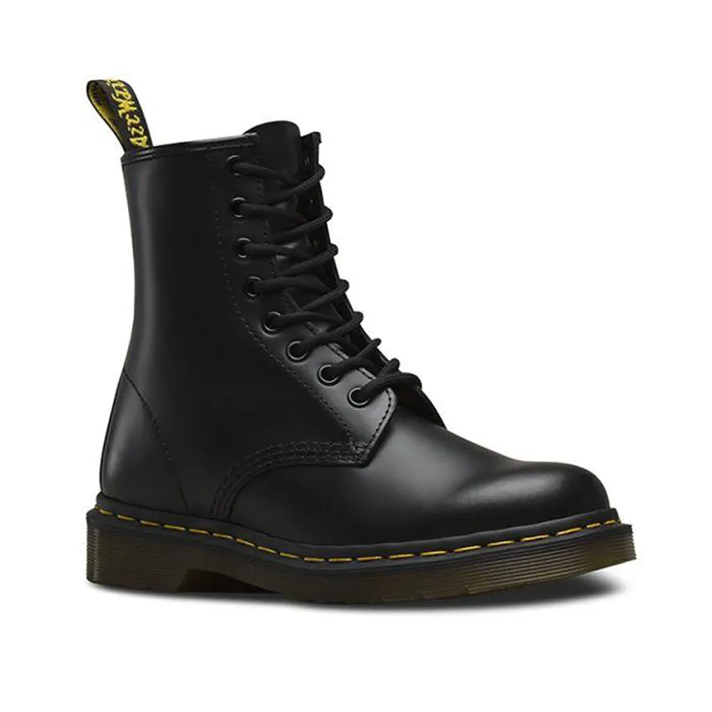 Dr. Martens 1460 8 Eye Boot- Black Smooth