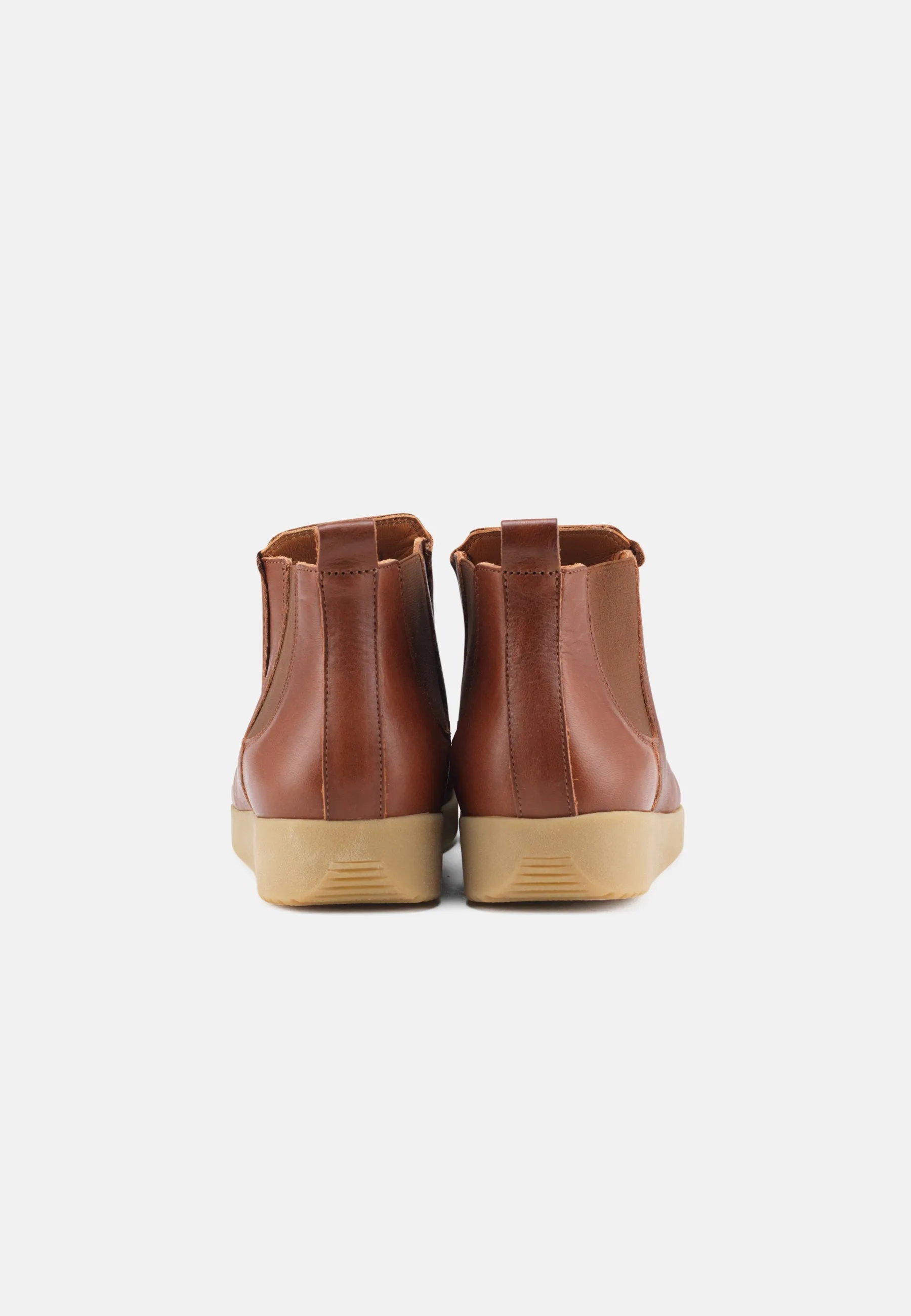 Ester Støvle Pull Up Leather - Cognac