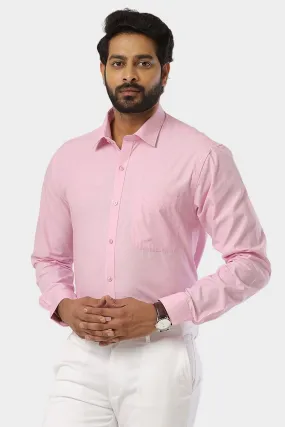 Fila - Soft Pink Formal Shirts For Men | Ariser