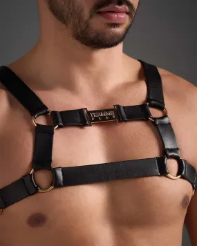 Flex Harness - Faux Leather Black