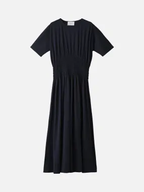 Gallen Dress in Navy