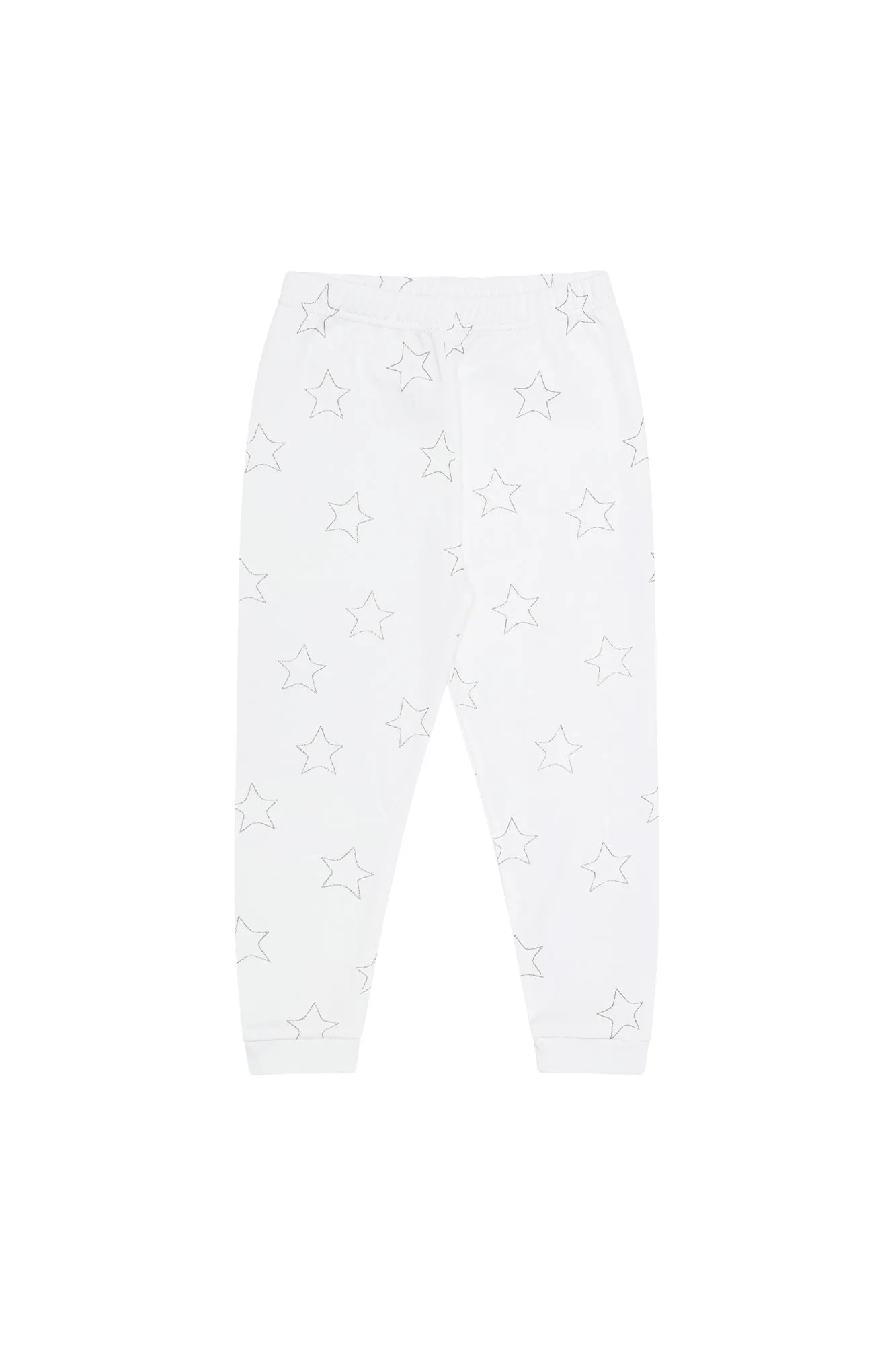 Grey Stars Print Pajama