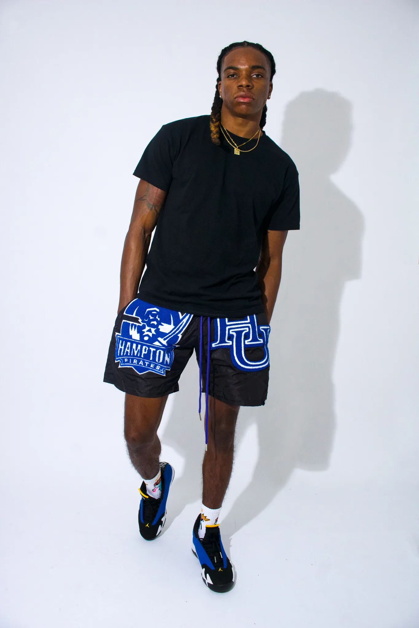 Hampton University Shorts - Black