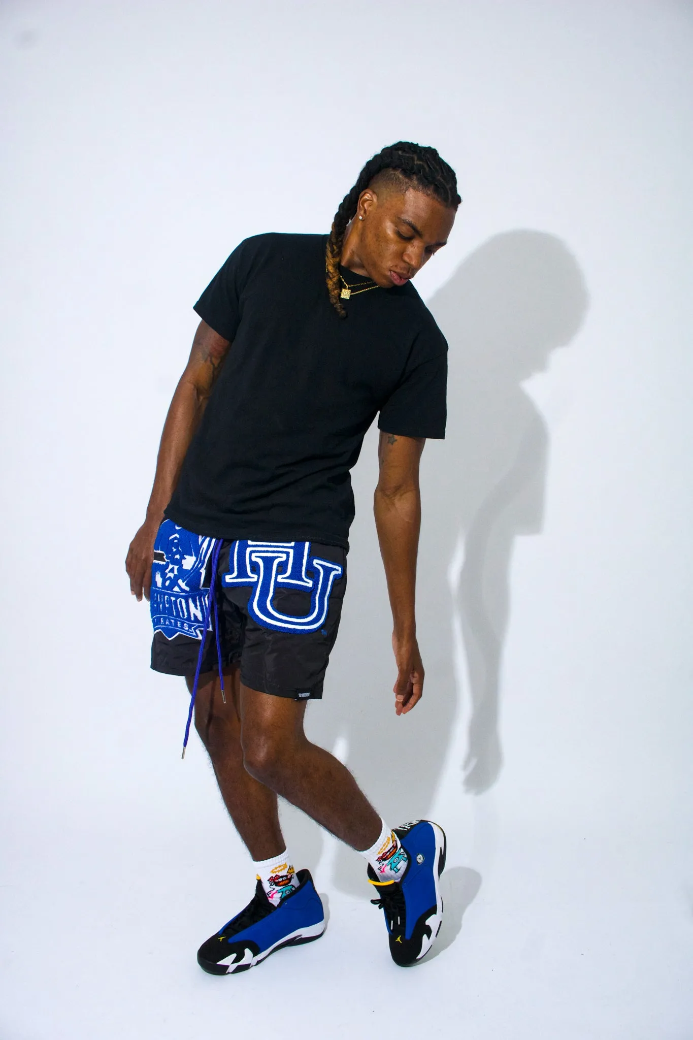 Hampton University Shorts - Black