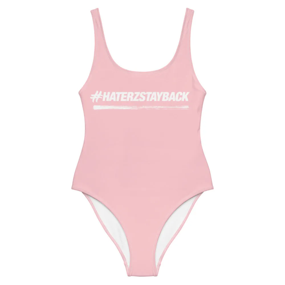 #HaterzStayBack Swimsuit (Pink)