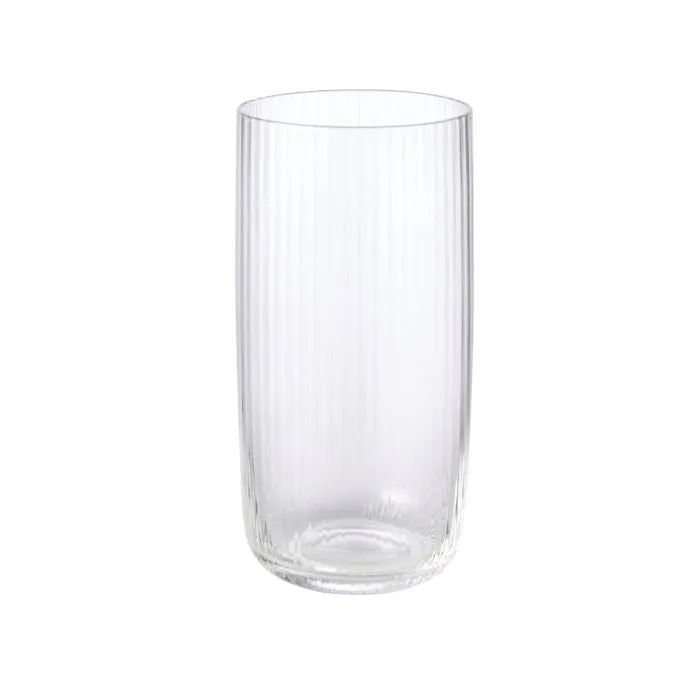 Hughes Ribbed Highball Glass - Set of 4