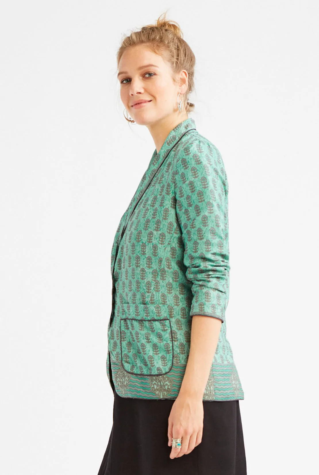 Jet Setter Eco-Silk Blazer