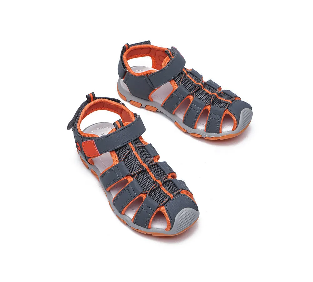 Kids Hook And Loop Roma Sporty Kids Sandals