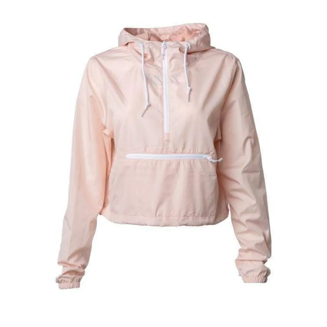 Ladies Lightweight Crop Windbreaker