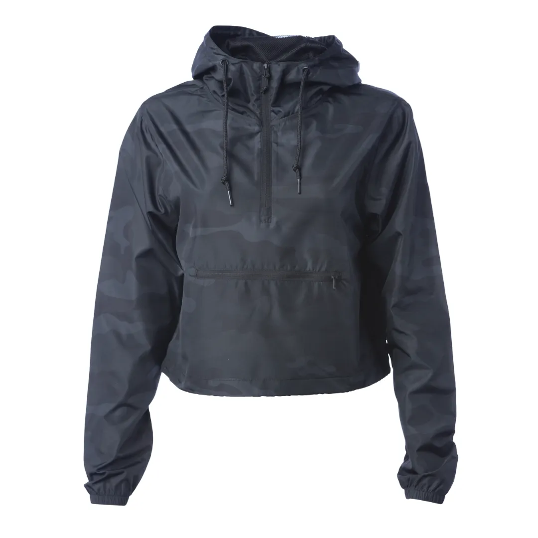 Ladies Lightweight Crop Windbreaker