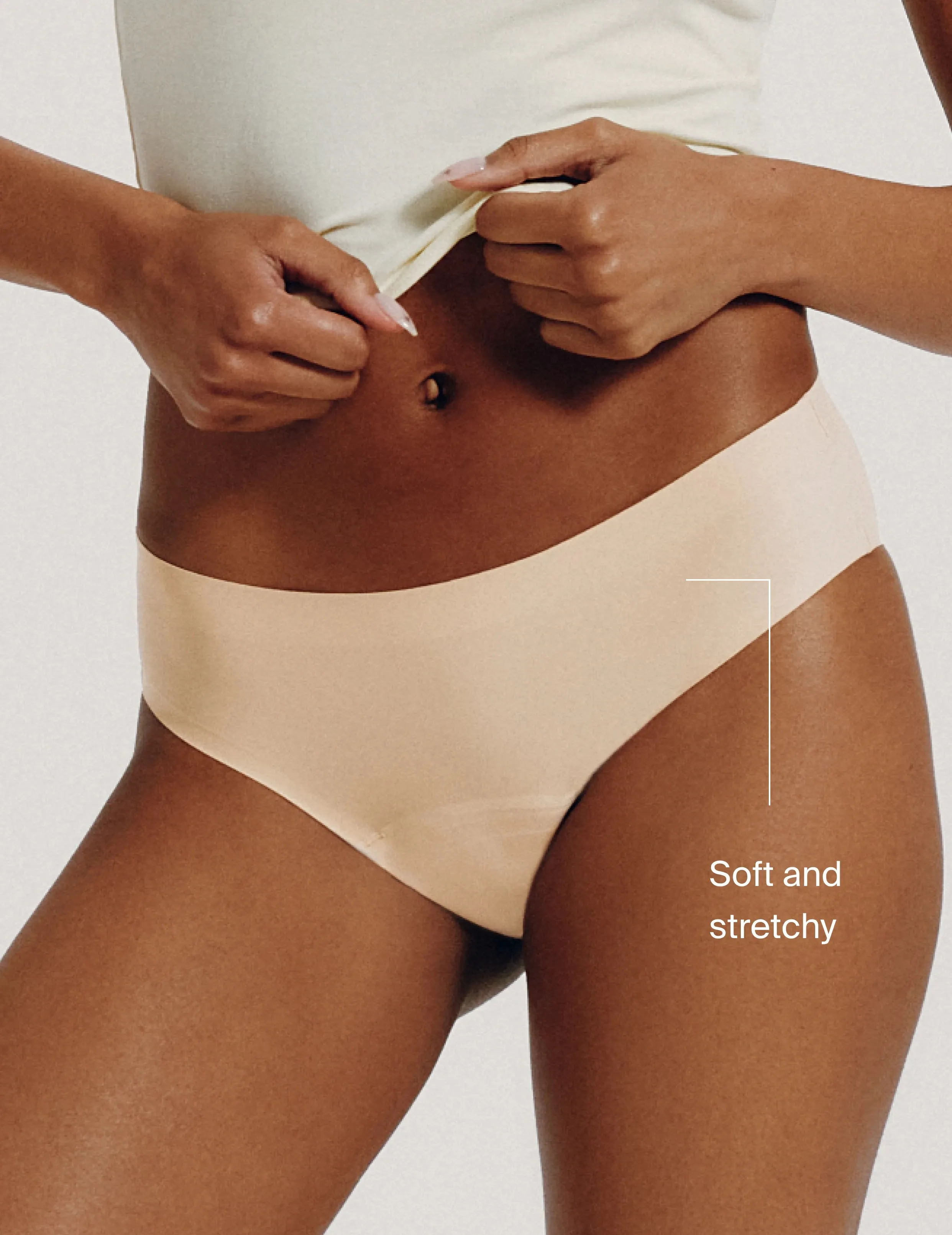 Leakproof UltraThin No-Show Underwear Bikini