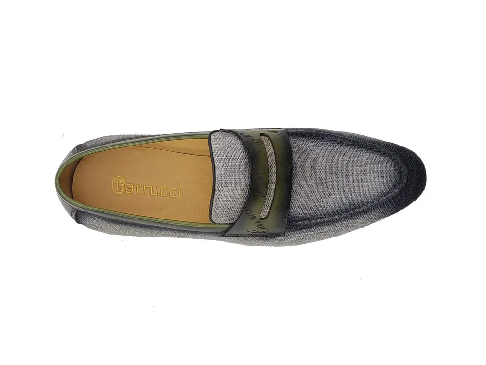 Life Style Penny Loafer W Leather Trim