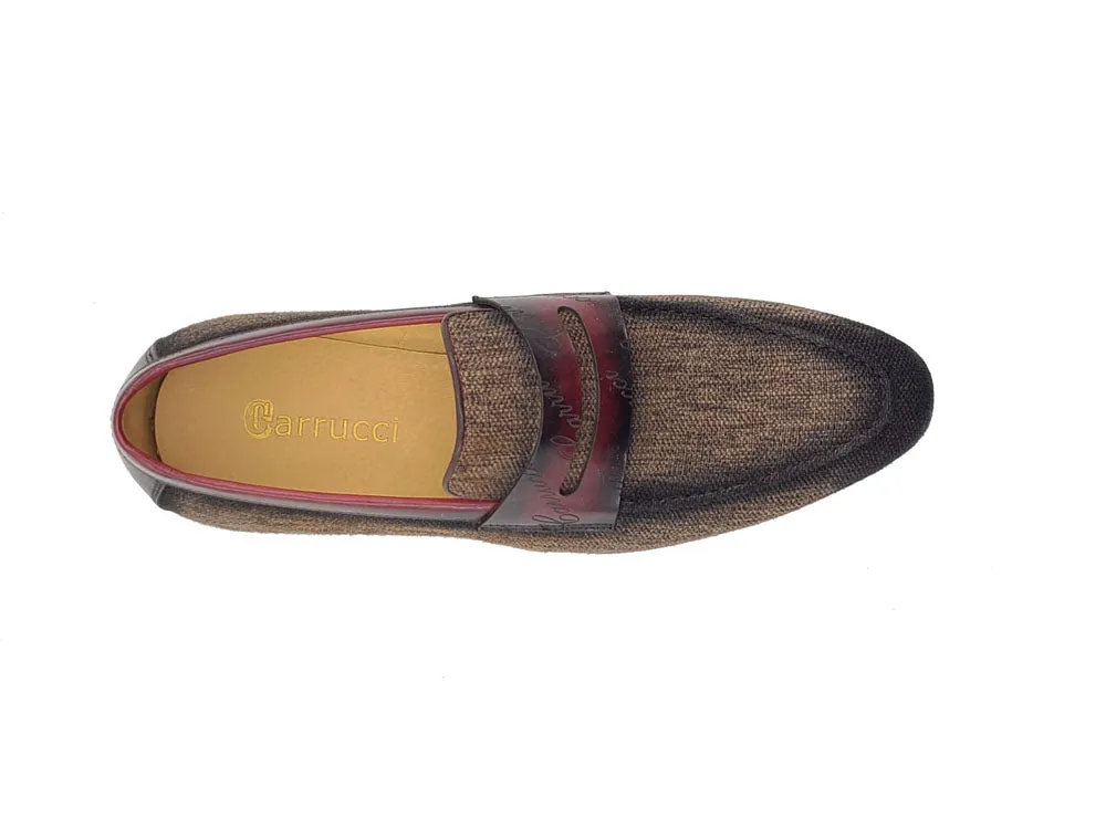 Life Style Penny Loafer W Leather Trim