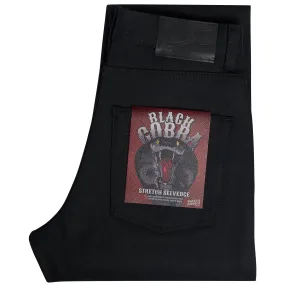 Max - Black Cobra Stretch Selvedge