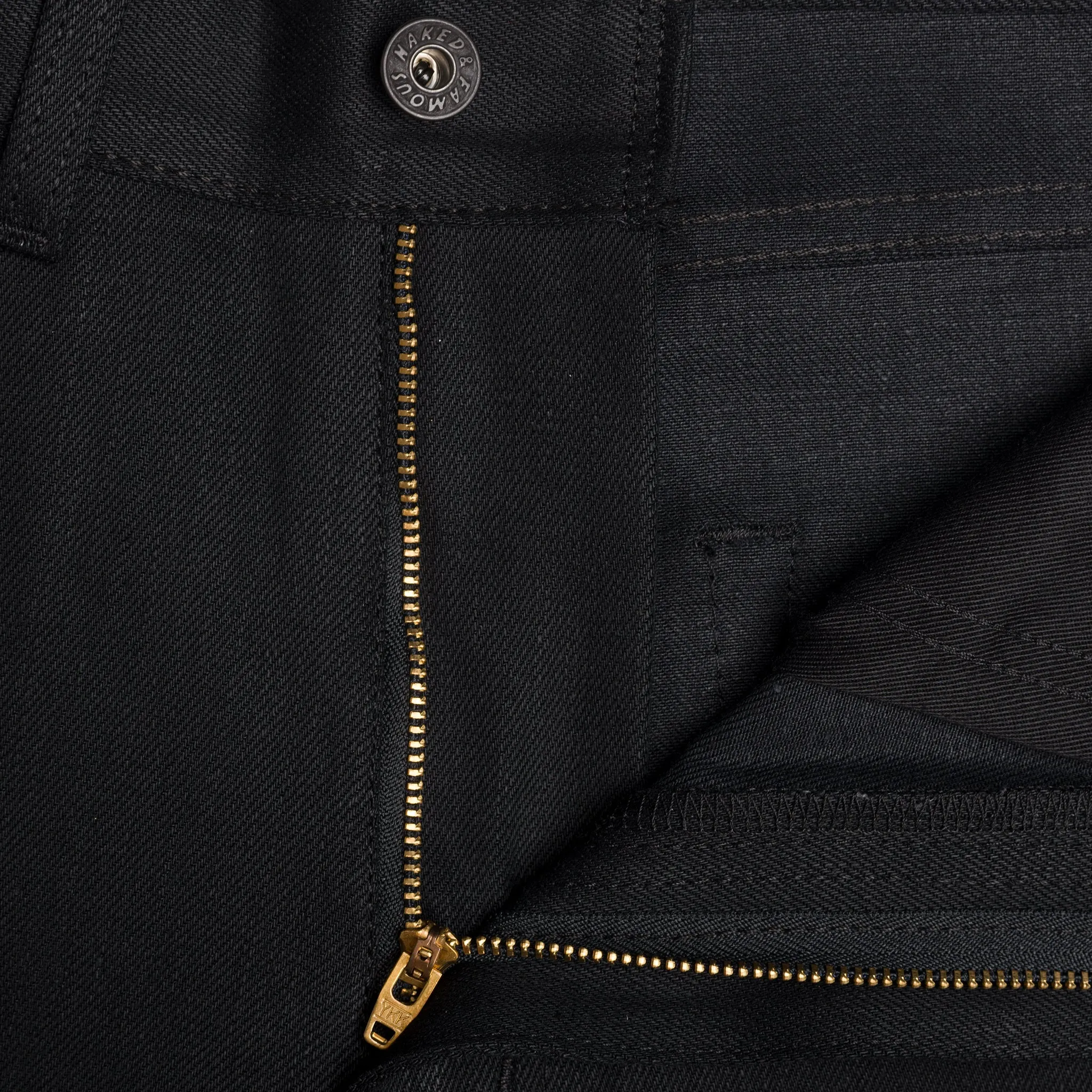 Max - Black Cobra Stretch Selvedge