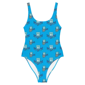 Minecraft Allay All Over Print Women's One-Piece Swimsuit