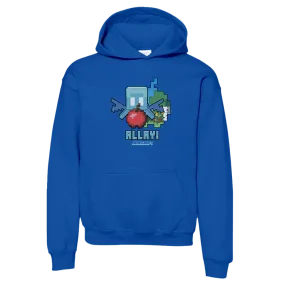 Minecraft Allay Comp Kids Hooded Sweatshirt