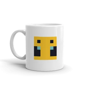 Minecraft Bee White Mug