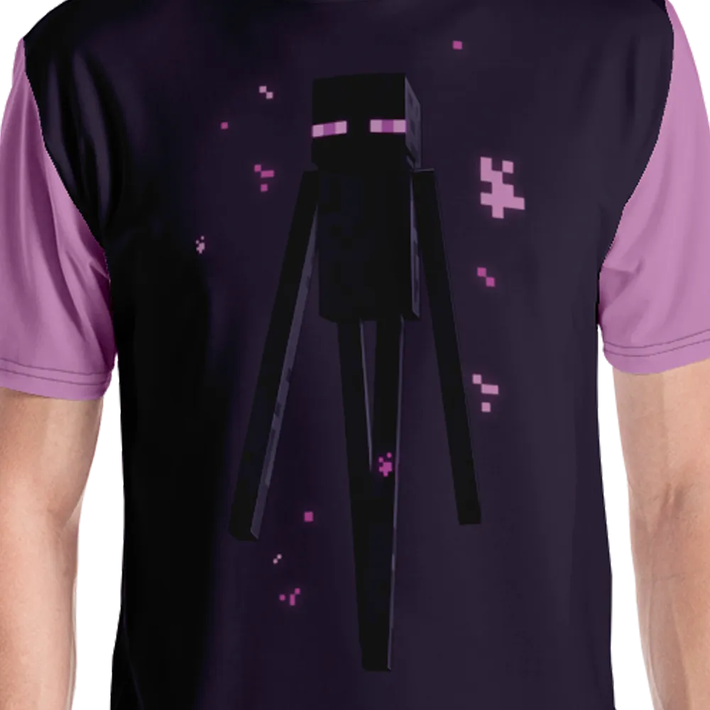 Minecraft Enderman Unisex Short Sleeve T-Shirt