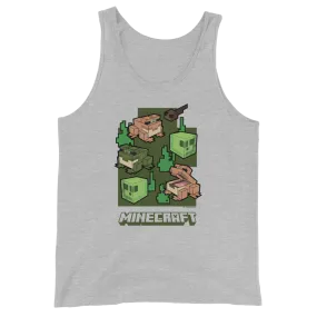 Minecraft Frogs Unisex Tank Top