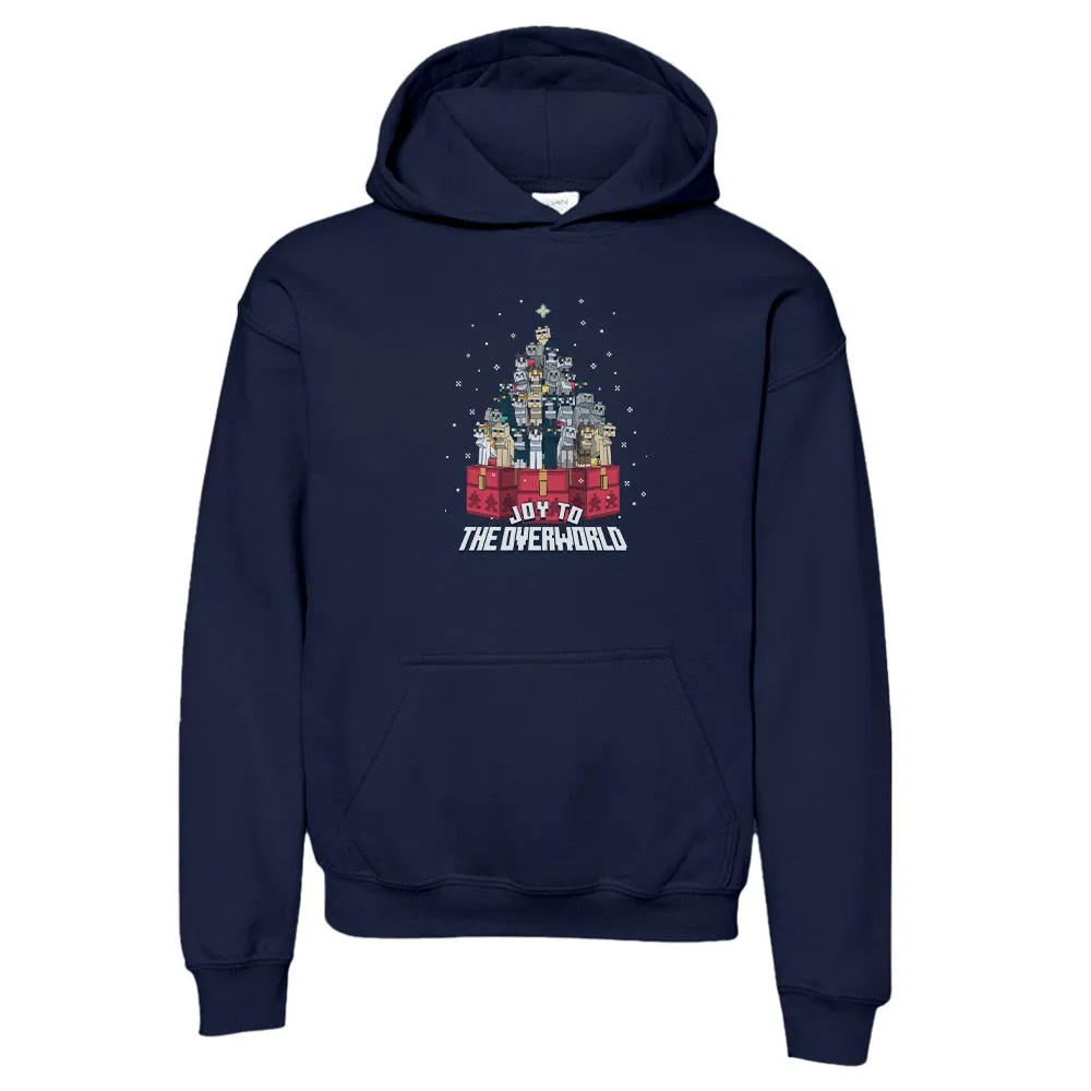 Minecraft Joy to the Overworld Kids Hooded Sweatshirt