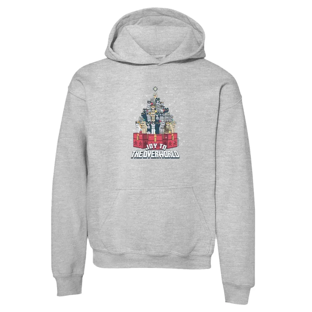 Minecraft Joy to the Overworld Kids Hooded Sweatshirt