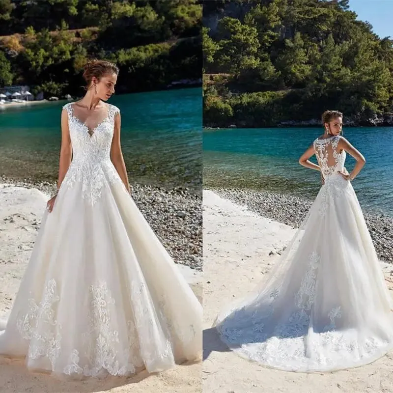 Nostalgia A-Line Wedding Dress