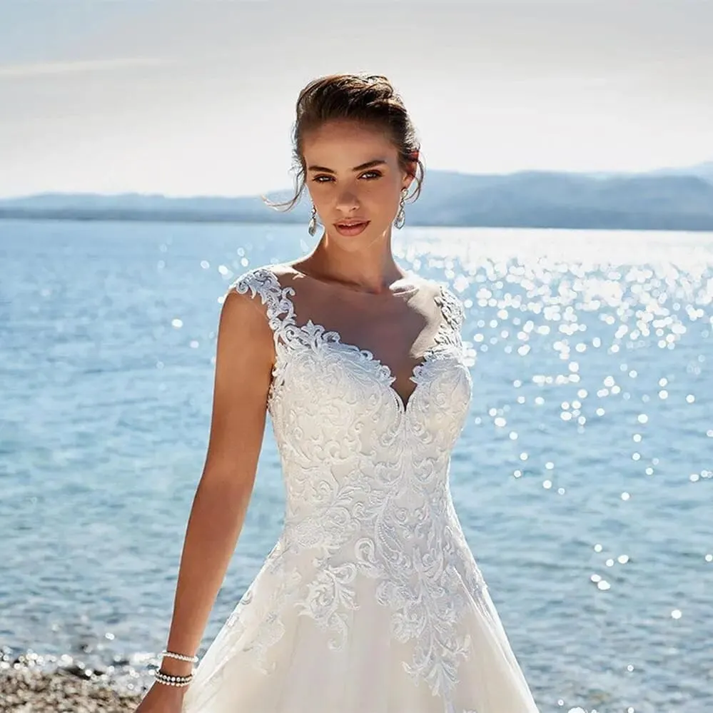 Nostalgia A-Line Wedding Dress