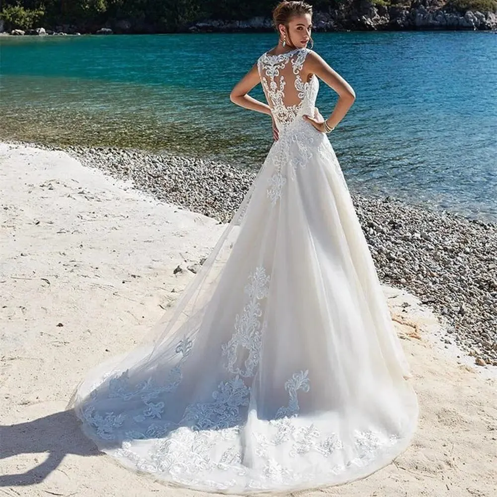 Nostalgia A-Line Wedding Dress