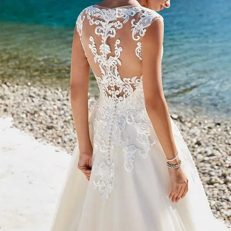 Nostalgia A-Line Wedding Dress