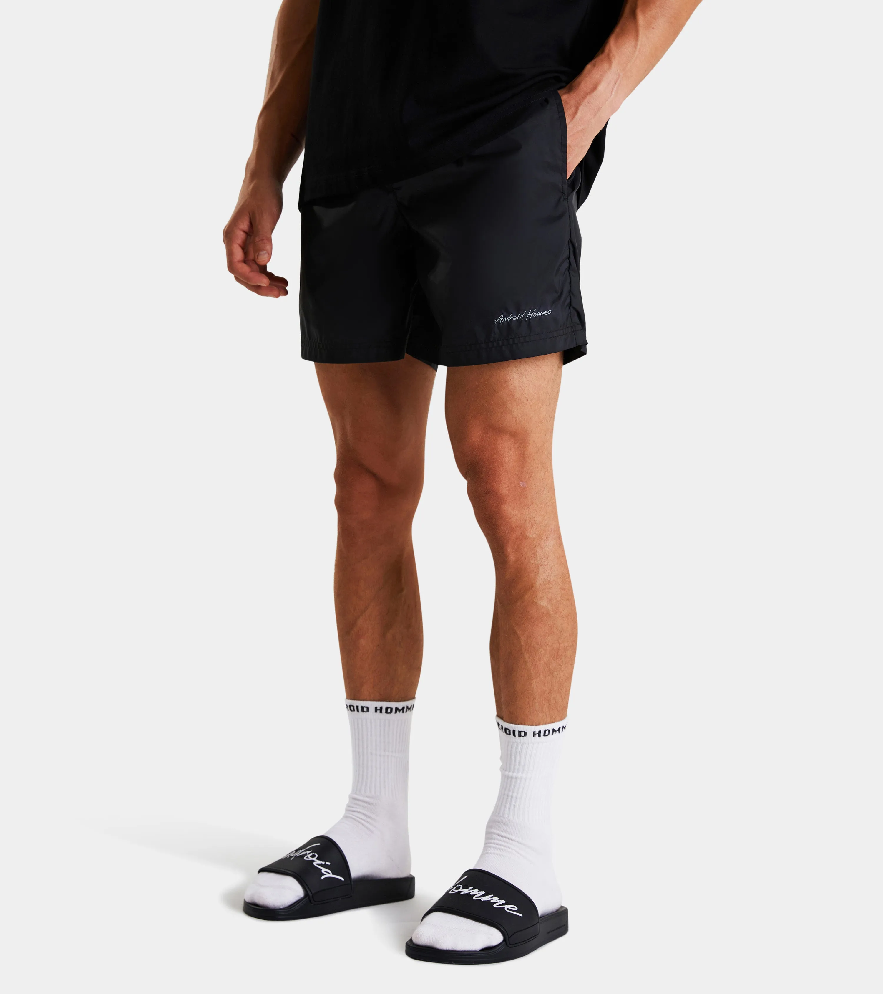 Pocket Swimshort | Black AHCA232-01