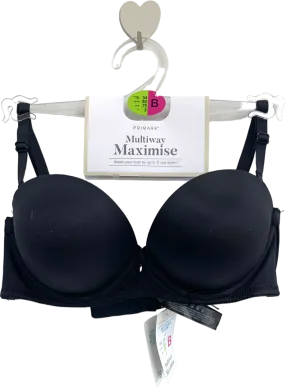 Primark Black Multiway Maximise Bra UK 34B