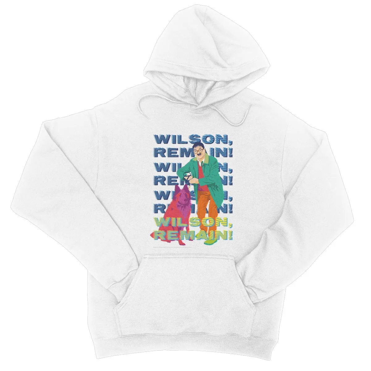 "Wilson Remain" Apparel College Hoodie