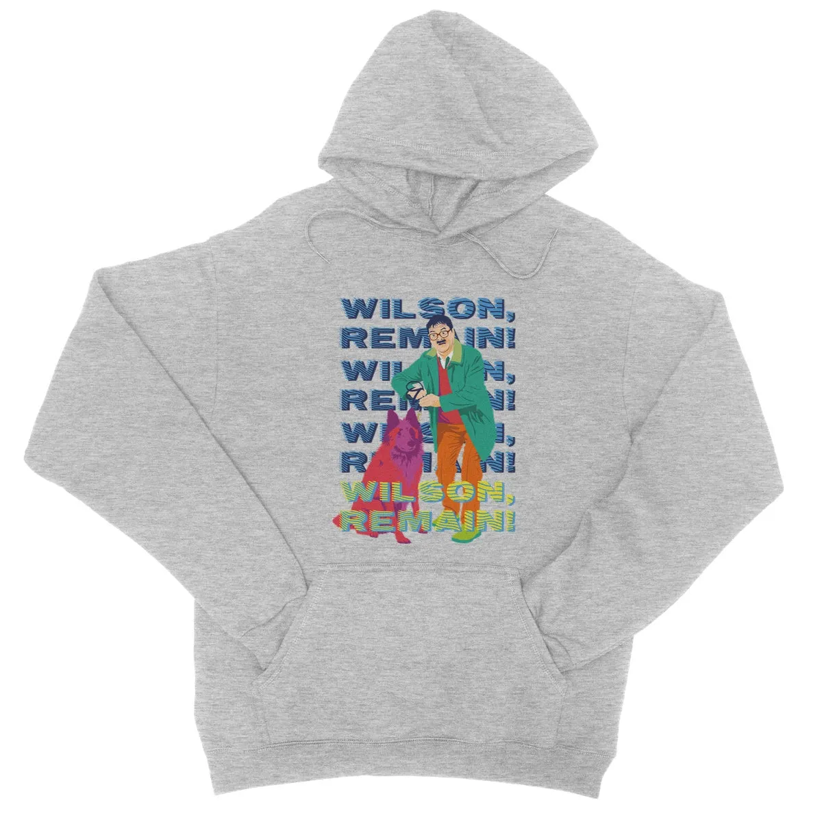 "Wilson Remain" Apparel College Hoodie