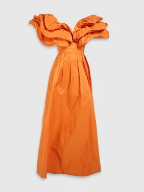 RAQUEL OROZCO Cara Dress - Orange