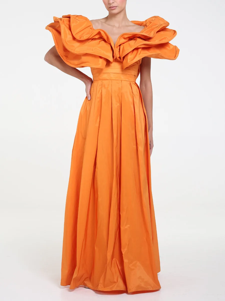 RAQUEL OROZCO Cara Dress - Orange