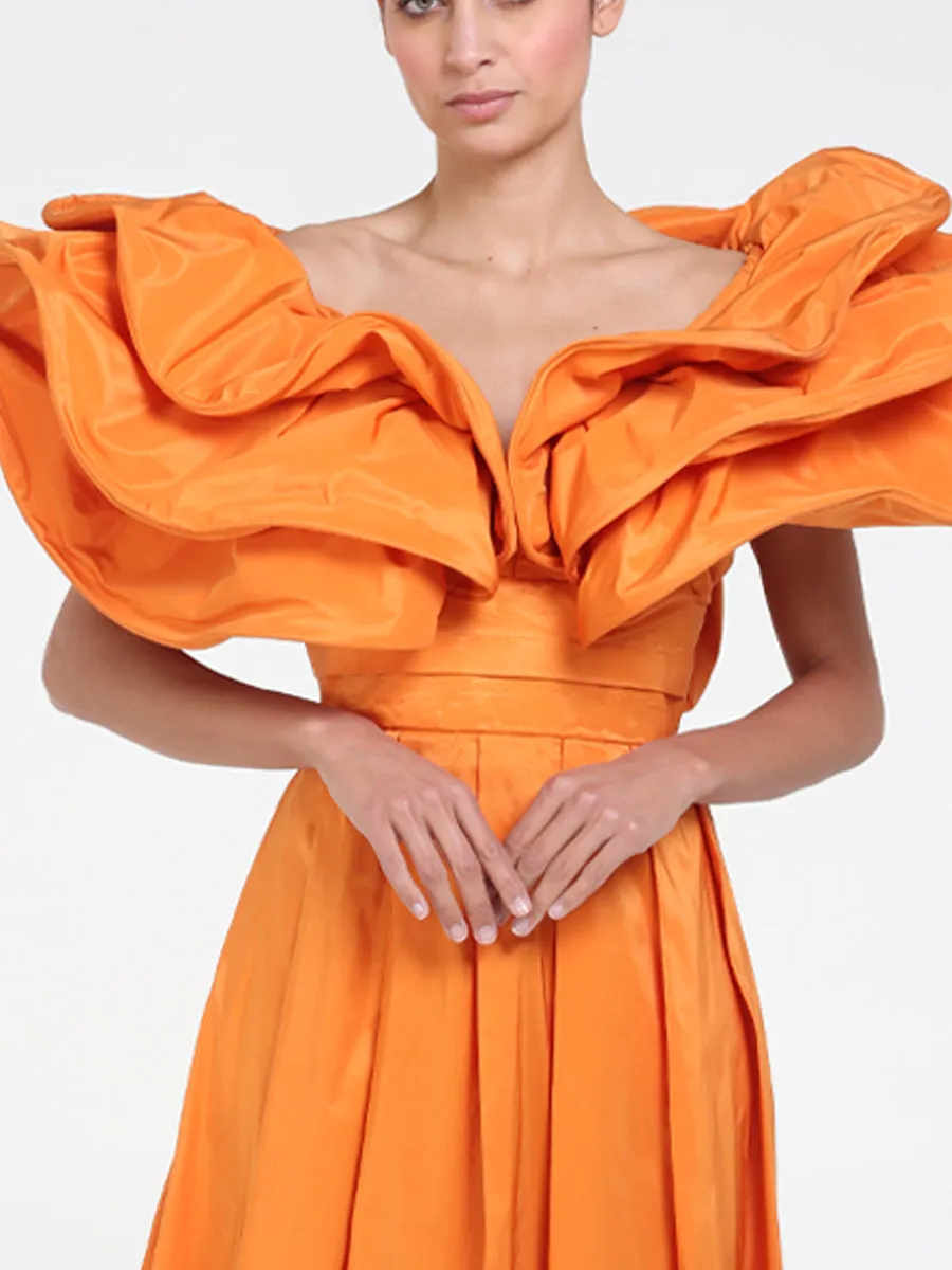 RAQUEL OROZCO Cara Dress - Orange