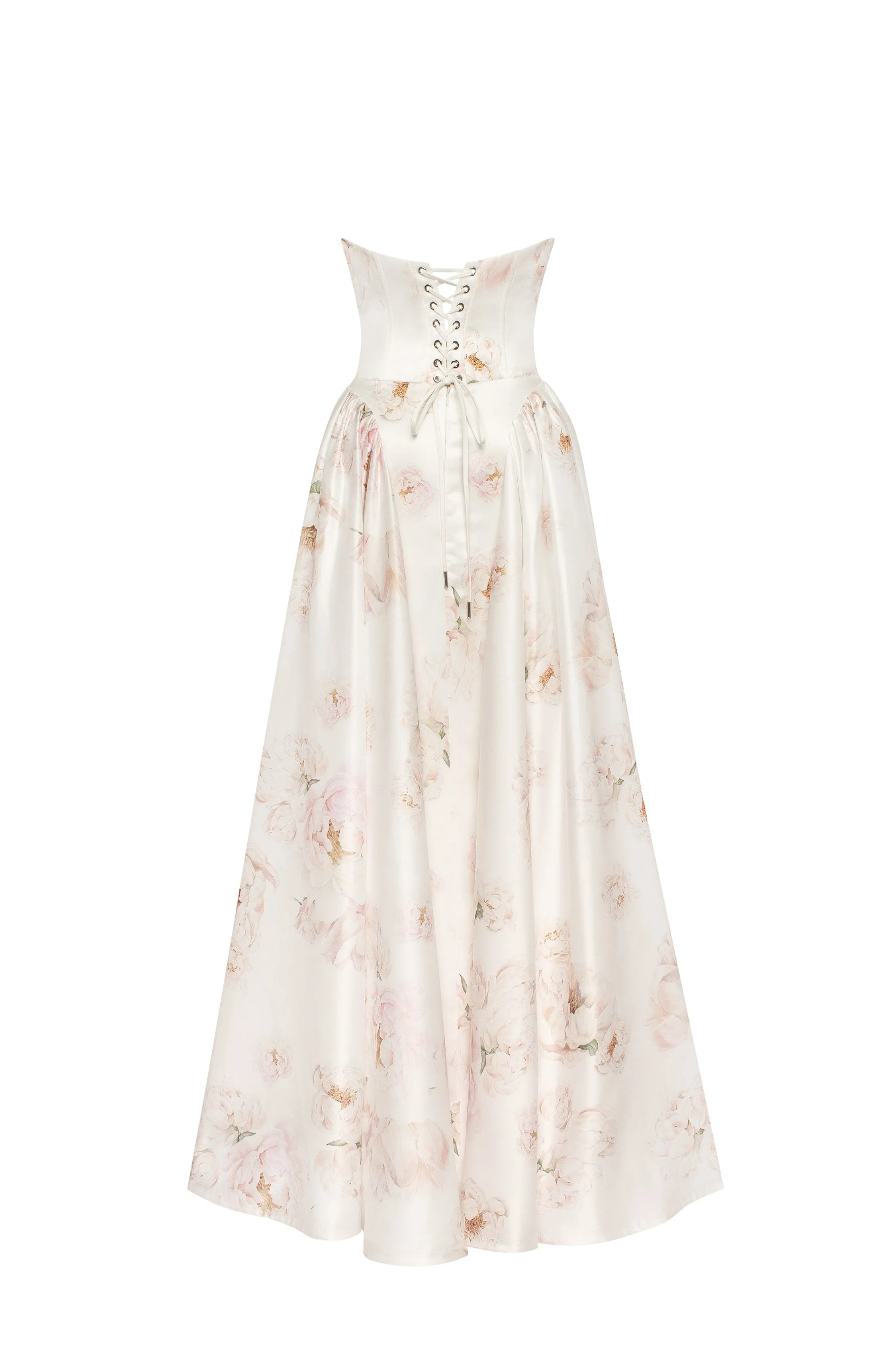 Refined pink peony maxi dress, Garden of Eden