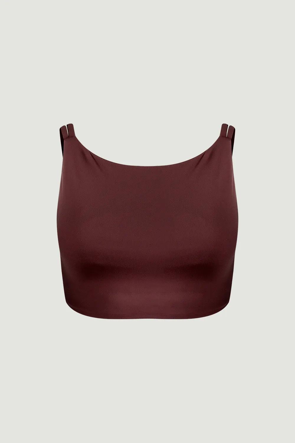 Reversible Boat Neck Bra in Dark Cherry