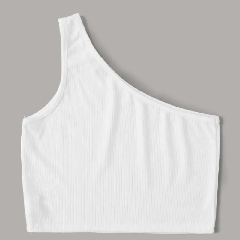 RISE ONE-SHOULDER TANK