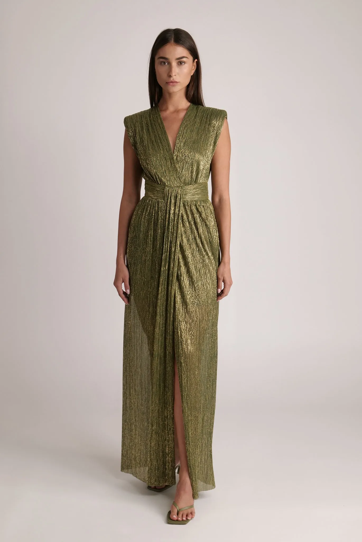 SABINA MUSAYEV Orian Dress - Moss Green