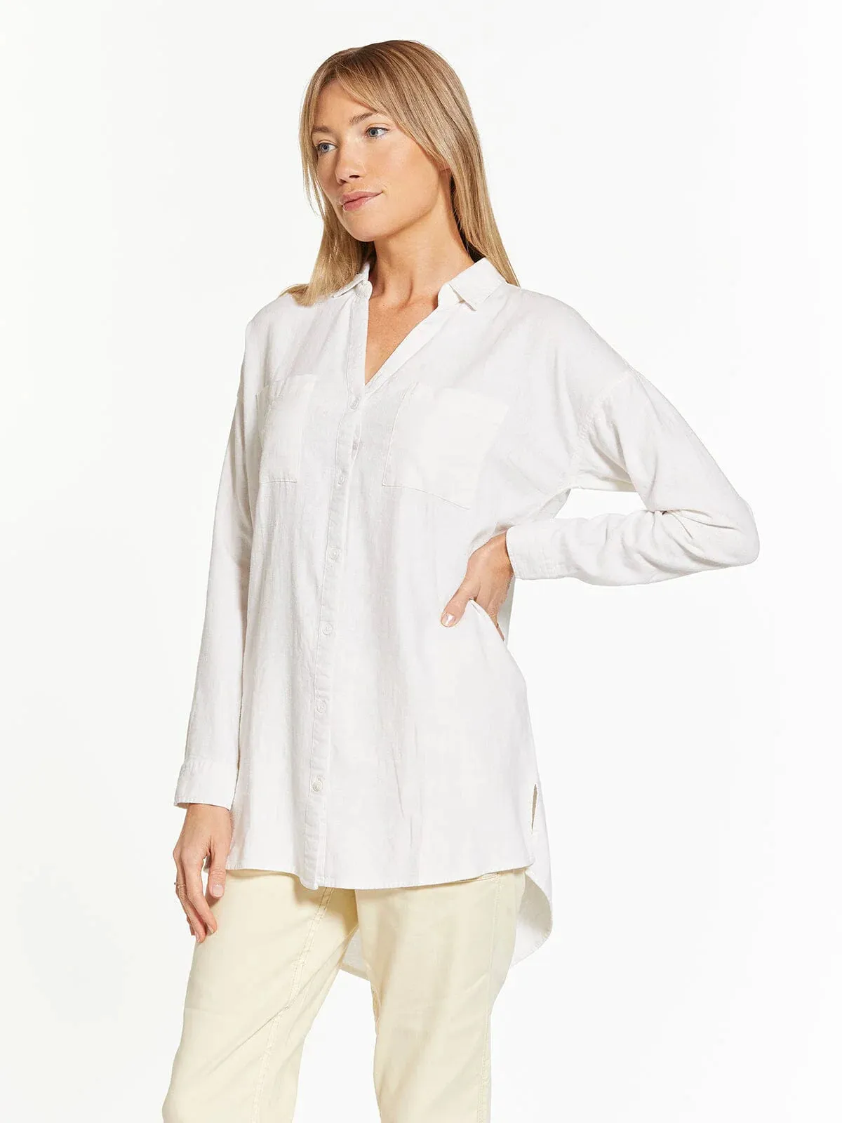 The Barrymore Button Up Tunic