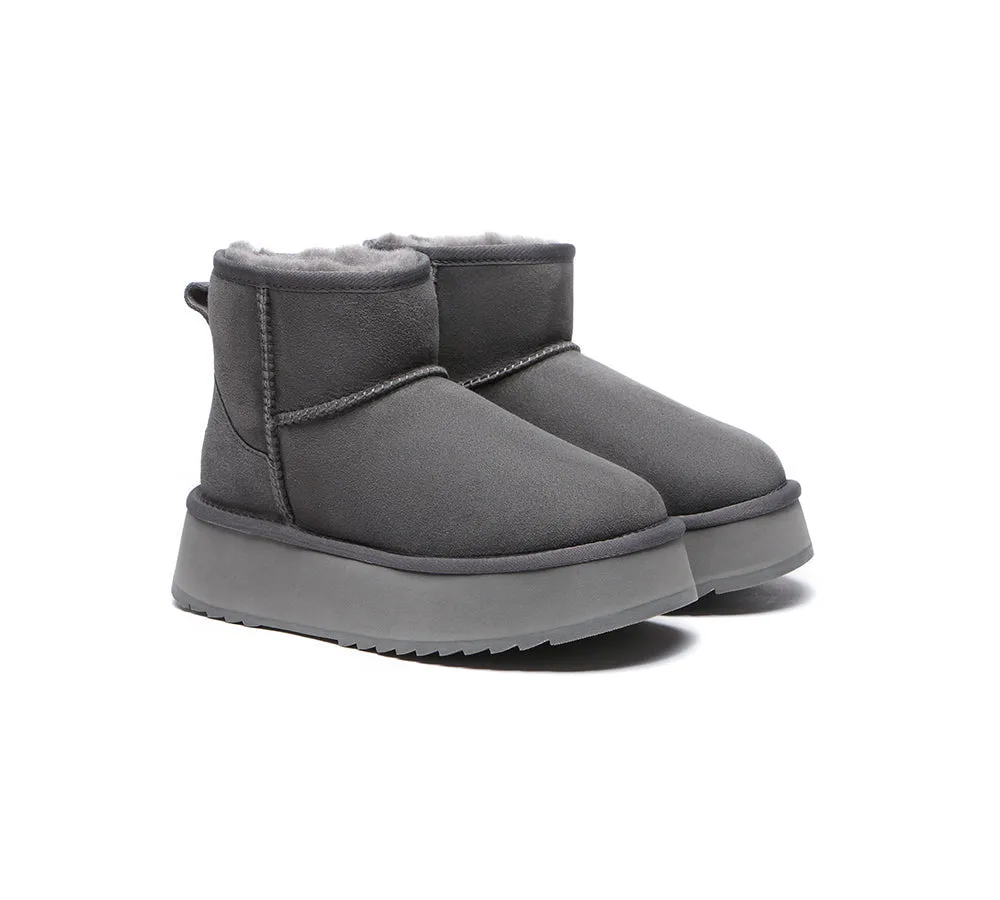 Ugg Mini Platform Ugg Boots Thick Bottom Mini Classic