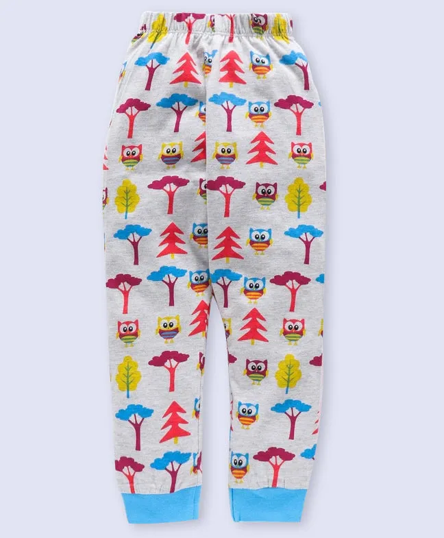 Ventra Boys Owl Print Nightwear